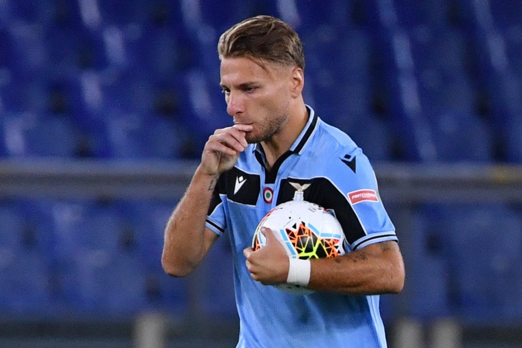 Ciro Immobile. (Alberto PIZZOLI / AFP)