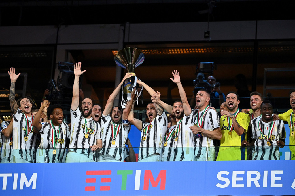 Juventus Rayakan Gelar Juara Liga Italia