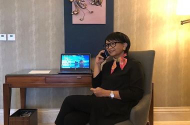 Menlu RI-AS Serukan Penghormatan Hukum di Laut China Selatan