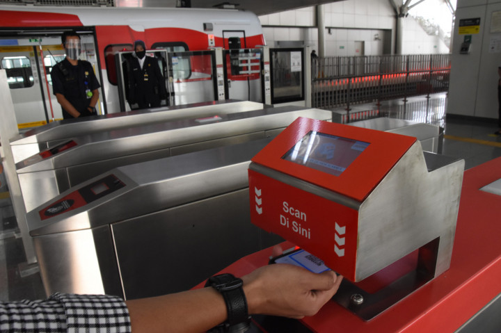 LRT Jakarta Hadirkan Layanan Pembayaran Tiket Nirsentuh