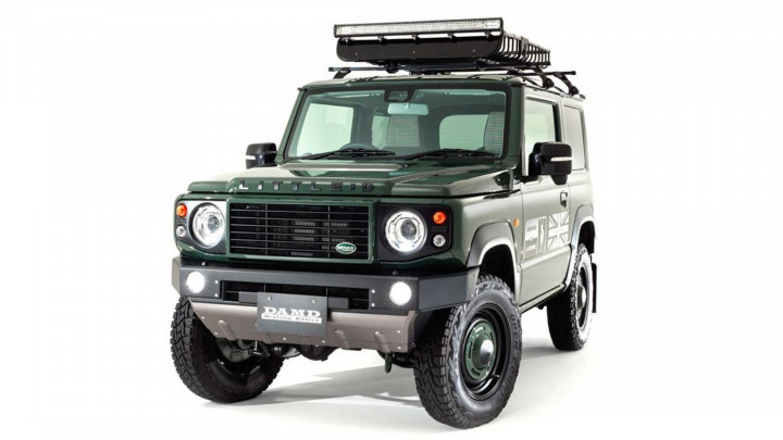 DAMD Ubah Tampang Suzuki Jimny jadi Land Rover Defender