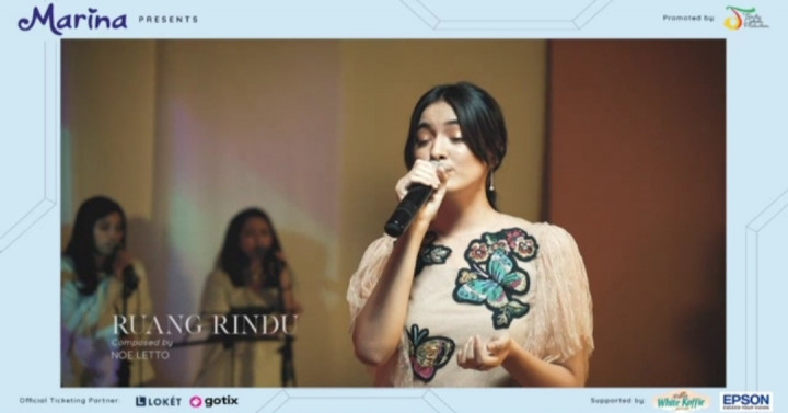 Mawar de Jongh Melepas Rindu di Konser Virtual