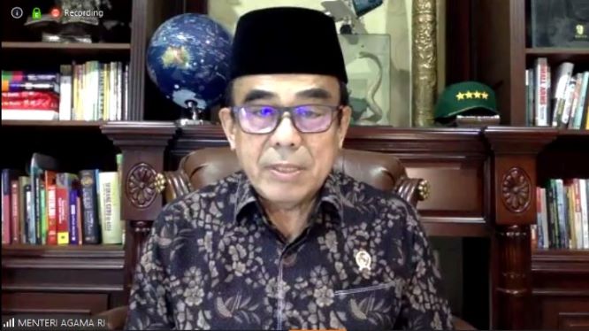 Menteri Agama (Menag), Fahcrul Razi. Foto: Zoom