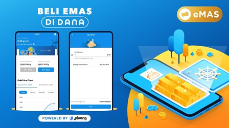 DANA Luncurkan Fitur Investasi Emas di Tengah Pandemi