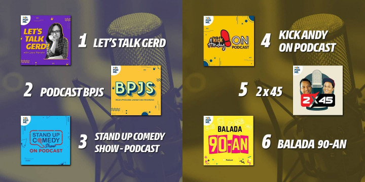 Program-program Seru Terkini dari PodMe