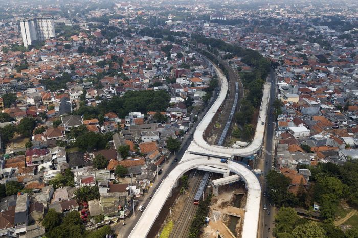 <i>Flyover</i> Tapal Kuda Lenteng Agung Bakal Jadi Ikon Baru