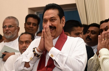 Rajapaksa Dilantik Jadi PM Sri Lanka untuk Kali Keempat