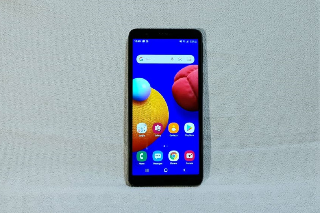 versi android samsung a01 core