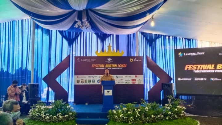 HUT Ke-46, Gubernur Tantang Lampung Post Kawal Pembangunan