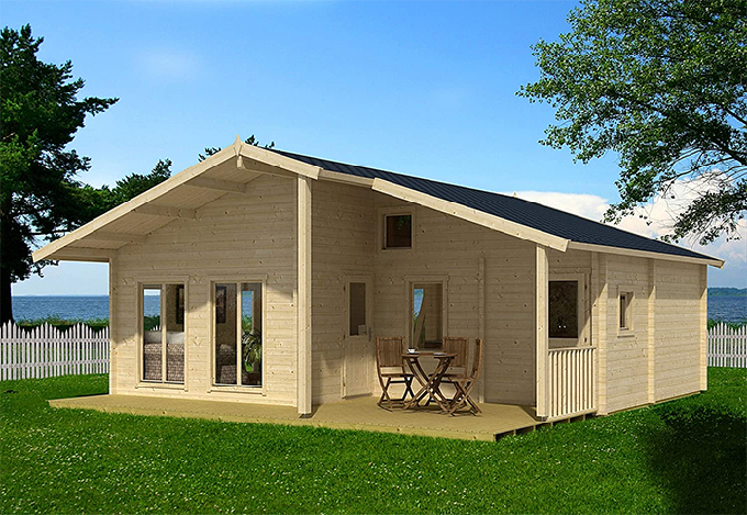 Rumah mungil yang diberi nama The Allwood Avalon Cabin ini dibanderol seharga 33 ribu USD atau sekitar Rp484 miliar.  (Foto: Dok. Amazon.com)