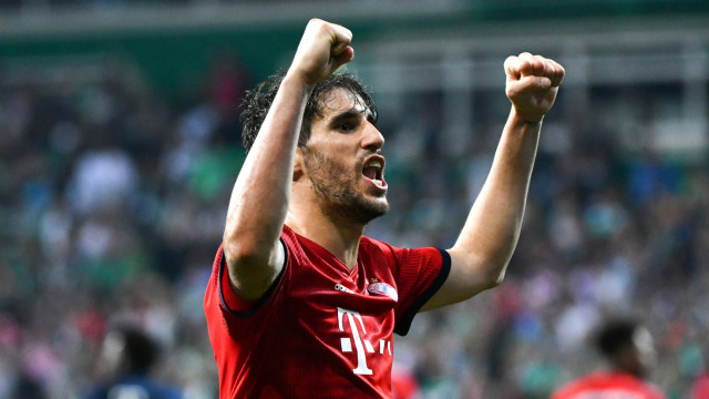 Gelandang Bayern Muenchen, Javi Martinez (AFP/Patrik Stollarz)