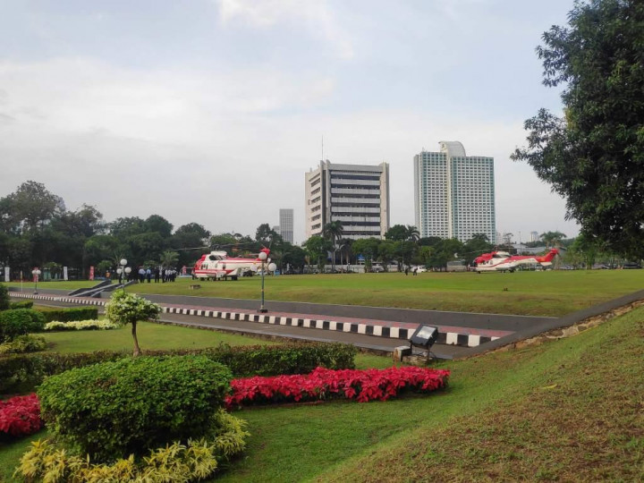 Kompleks Parlemen Dijaga Ketat