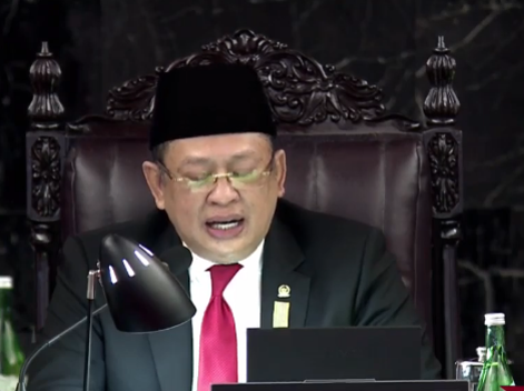 Live: Ketua MPR Buka Sidang Tahunan dengan Pantun