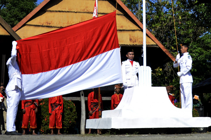 Kerajaan Bajeng Gowa Gelar Upacara HUT RI