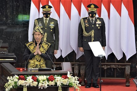 Live: Jokowi Serahkan RUU APBN dan Nota Keuangan 2021 ke DPR