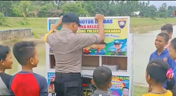 Bikin Perpustakaan Keliling agar Anak-anak #BangkitDari Kecanduan Game Online