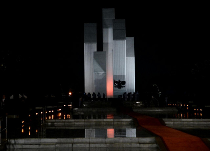 Ratusan Personel Amankan Apel Kehormatan dan Renungan Suci