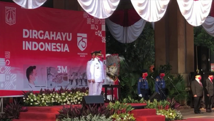 Pemprov DKI Gelar Upacara 17 Agustus