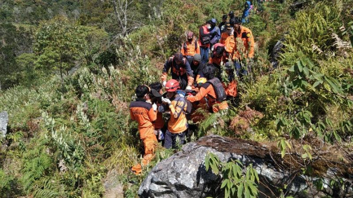 Seorang Pendaki Gunung Bawakaraeng Gowa Tewas akibat Hipotermia