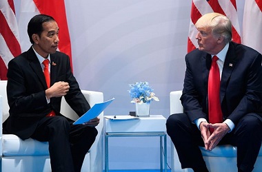 Trump Ucapkan Selamat HUT ke-75 RI kepada Jokowi
