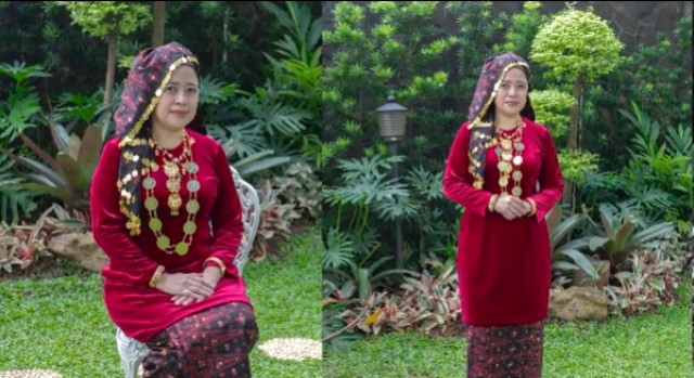 Puan Maharani Gunakan Pakaian Adat Jambi di Peringatan Kemerdekaan ke-75 RI