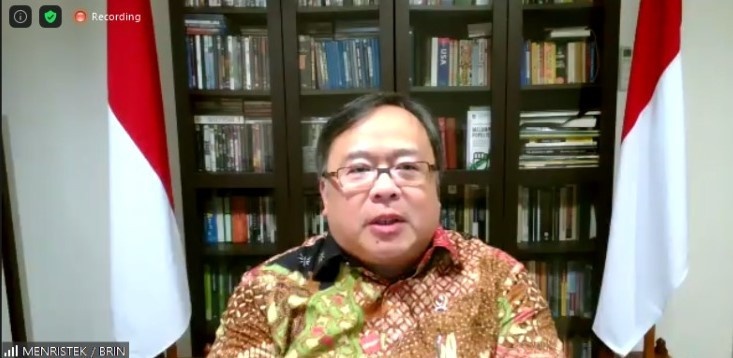 Menristek/Kepala BRIN Bambang Brodjonegoro. Zoom