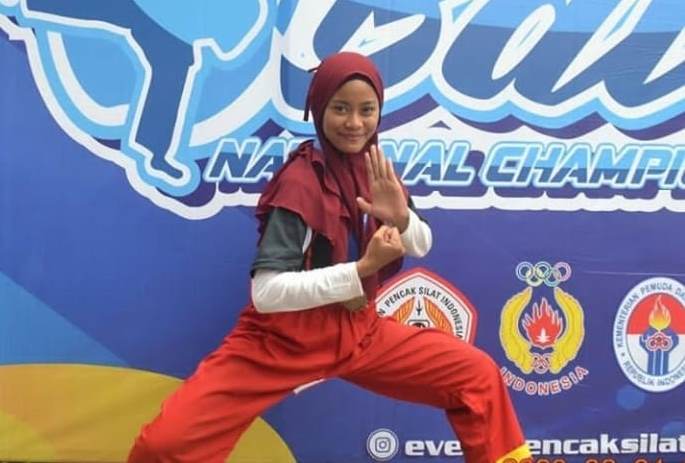 Mahasiswi UMM Juara Dua Turnamen Pencak Silat Internasional Virtual