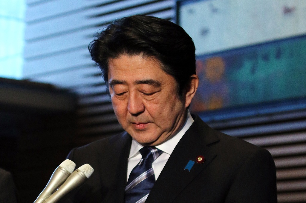 PM Jepang Shinzo Abe. (Foto: AFP)