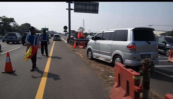 Jasa Marga Berlakukan <i>Contraflow</i> dan Buka Tutup Rest Area