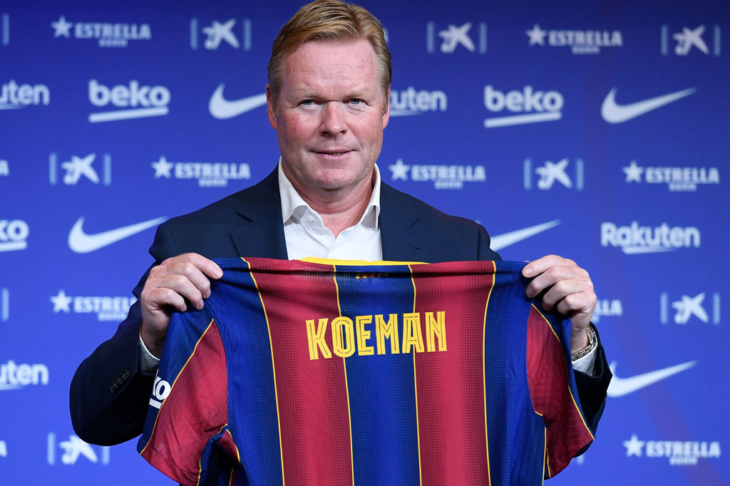 Barca Resmi Perkenalkan Koeman sebagai Pelatih Baru