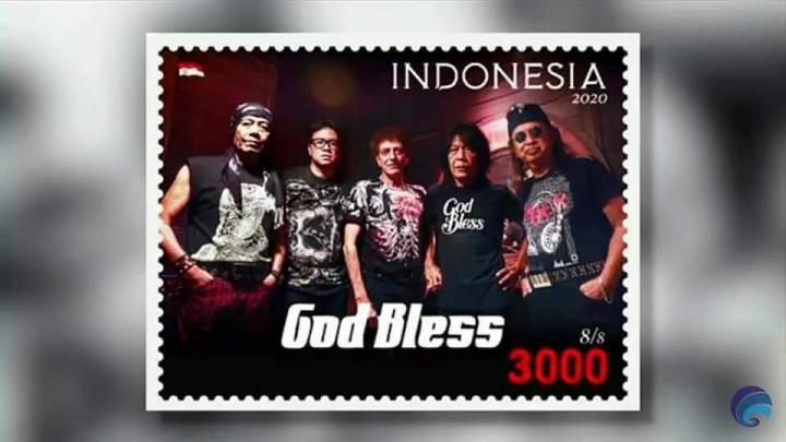 Kominfo Rilis Perangko Bergambar Chrisye Hingga God Bless