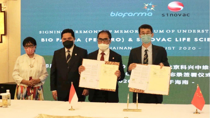 40 Juta Bahan Baku Vaksin Covid-19 Tersedia Mulai November