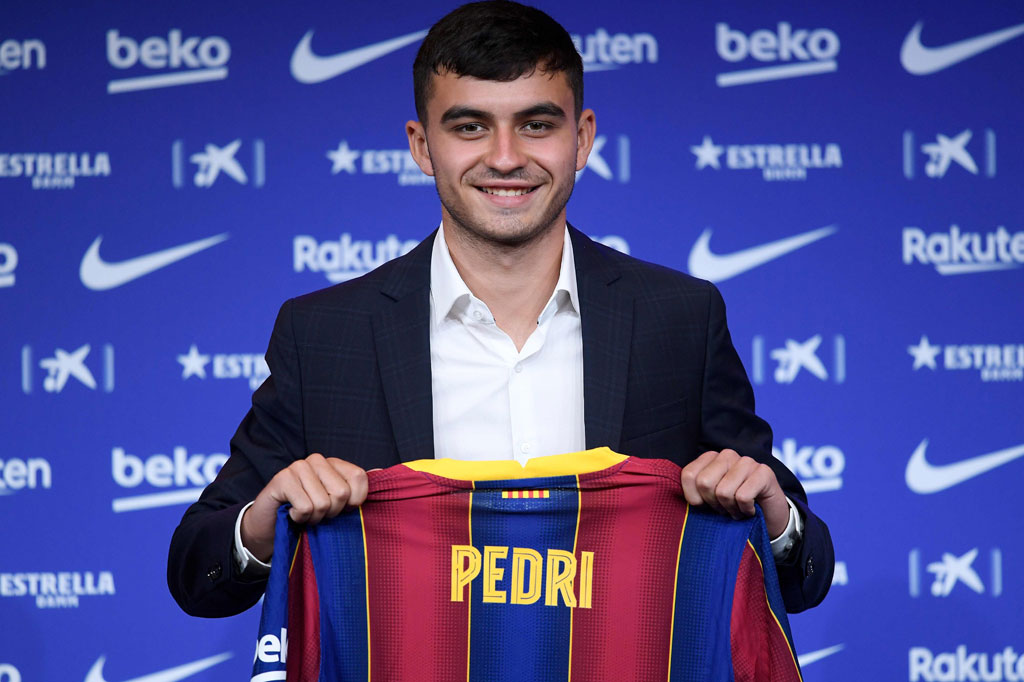 Barcelona Kontrak Pedri dari Las Palmas