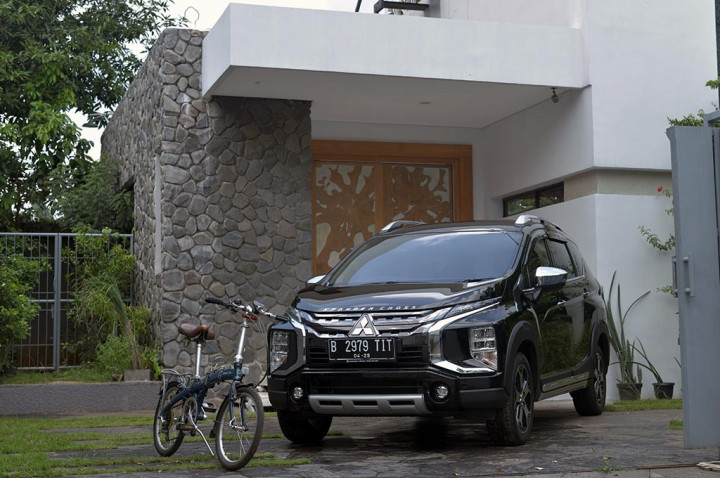 Memaksimalkan Kabin Xpander Cross untuk  Sepeda