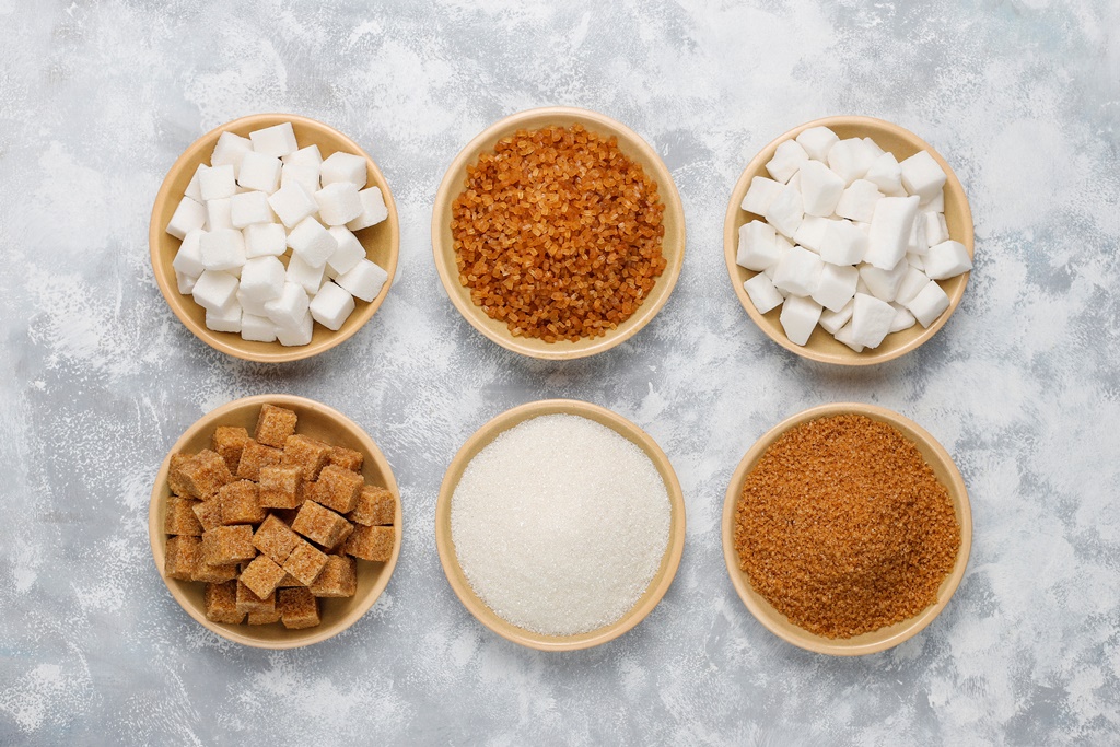 Macam-macam gula. (Foto: Freepik)