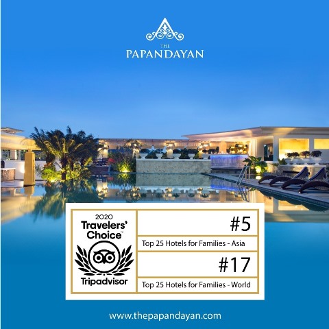 The Papandayan Hotel Terima 2020 TripAdvisor Travellers Choice Awards