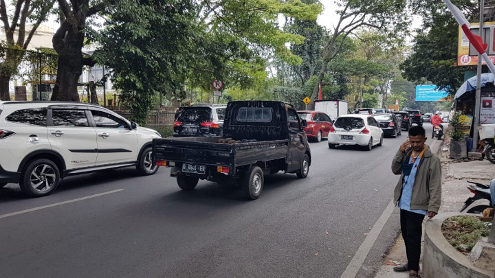 Volume Kendaraan di Kawasan Wisata Lembang Meningkat 70 Persen