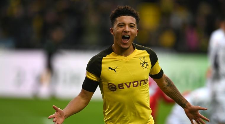 Winger Borussia Dortmund, Jadon Sancho (AFP/Patrik Stollarz)