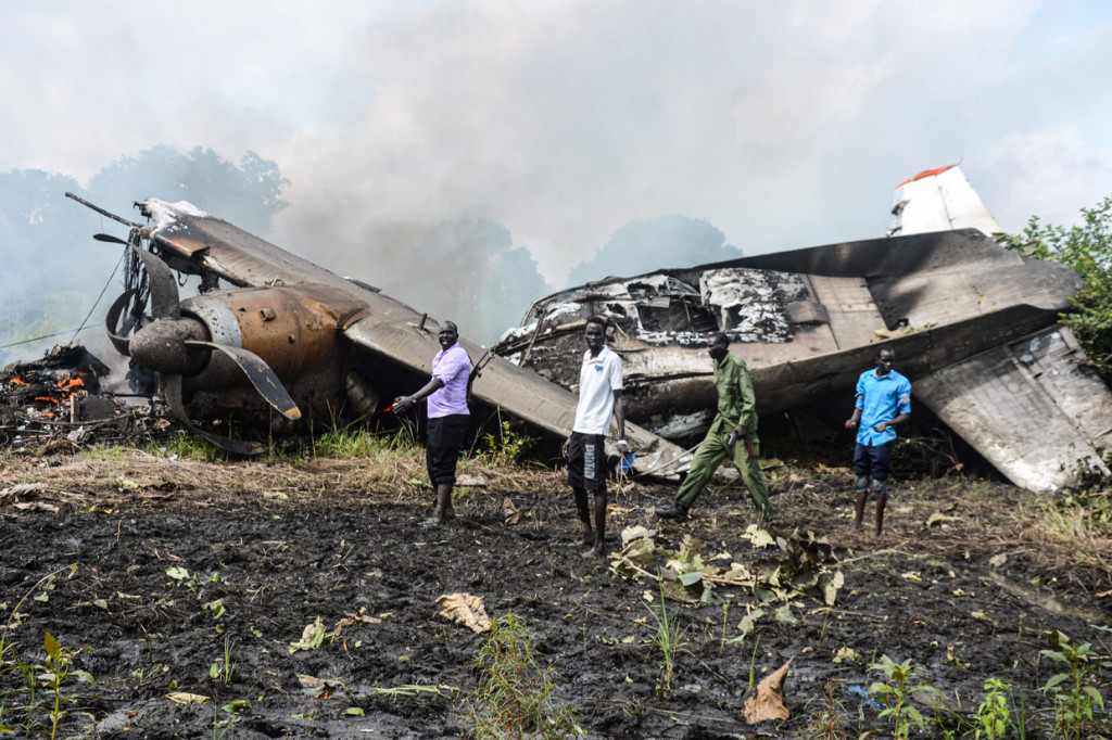 Pesawat Kargo Jatuh di Sudan Selatan, 7 Tewas
