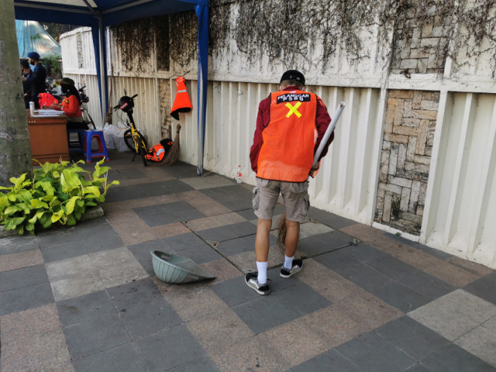 20 Pelanggar PSBB di Sudirman-Thamrin Ditindak