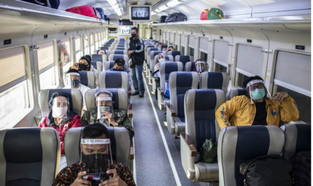 Penumpang Kereta Api Meningkat Usai Libur Panjang