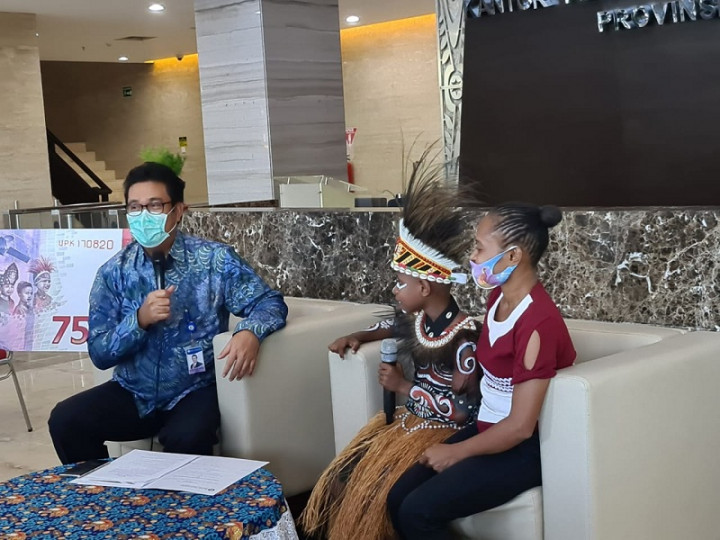 Agustinus Rumere, Sosok Anak Papua di Uang Rp75 Ribu