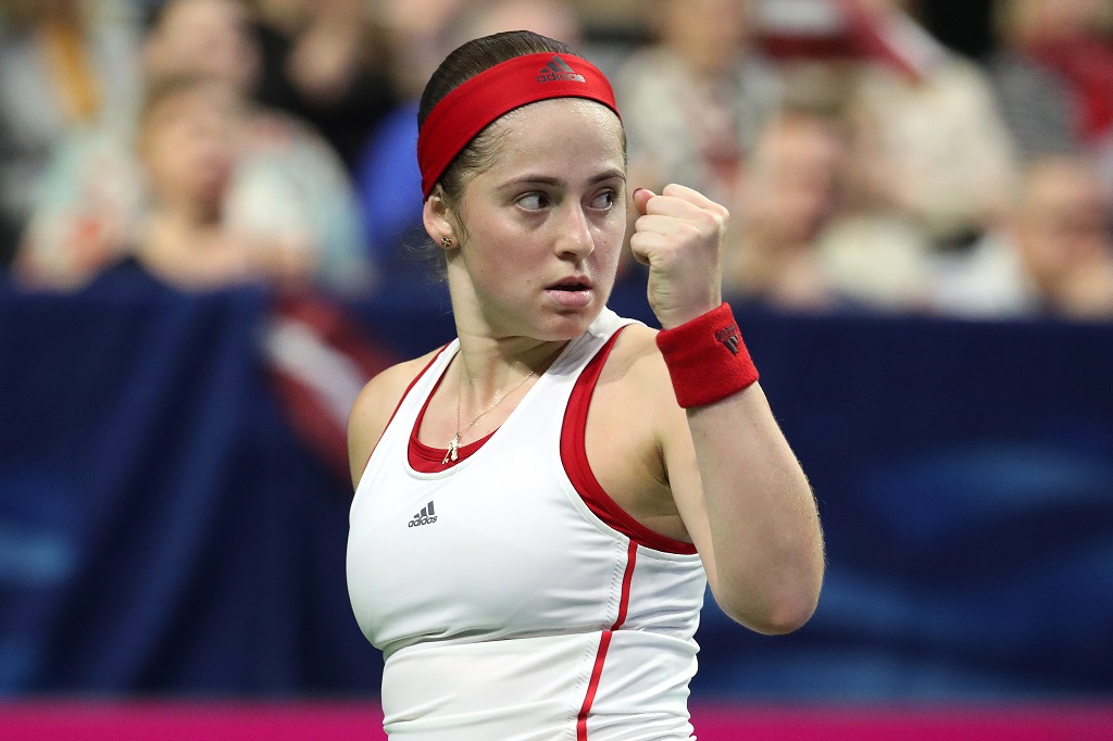 Jelena Ostapenko. (Abbie Parr / GETTY IMAGES NORTH AMERICA / Getty Images via AFP)