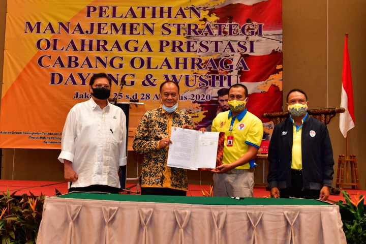 Kemenpora kembali Beri Dana Bantuan Pelatnas, Kali Ini PB Wushu