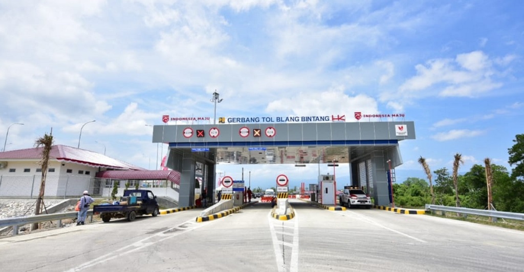 Jalan tol pertama di Aceh. Foto: dok Kementerian PUPR.