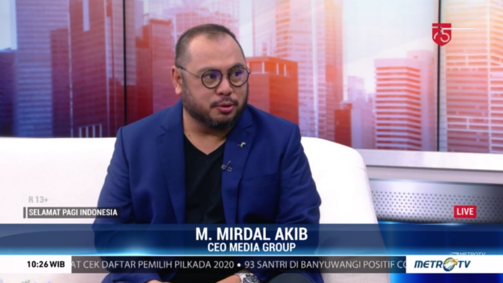 CEO Media Grup Mirdal Akib.