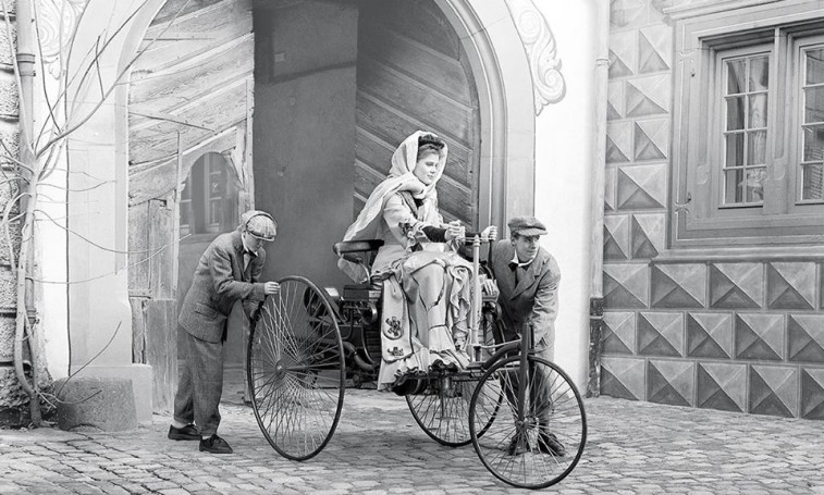 Bertha Benz. Facebook/Daimler