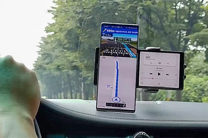 Muncul Video LG Wing dengan Layar Ganda Berputar