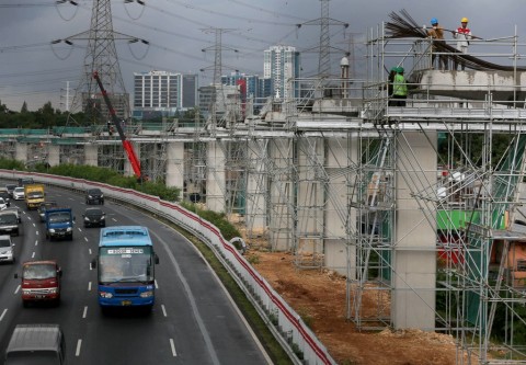 Infrastruktur Jalan. Foto : MI/Ramdani.