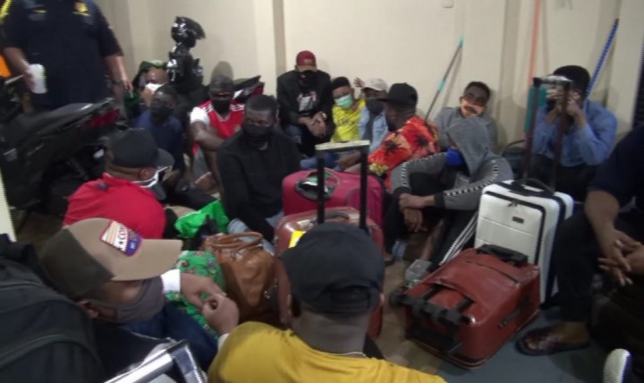 44 WNA Terjaring Razia Imigrasi Bakal Jalani <i>Swab Test</i>